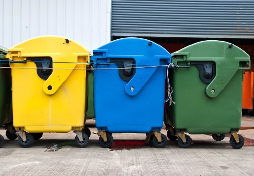 Types of waste recycling services available locally