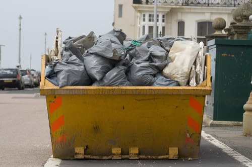 Professional office clearance team at work in Kentish Town