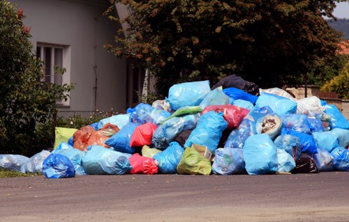 Professional garden waste removal service